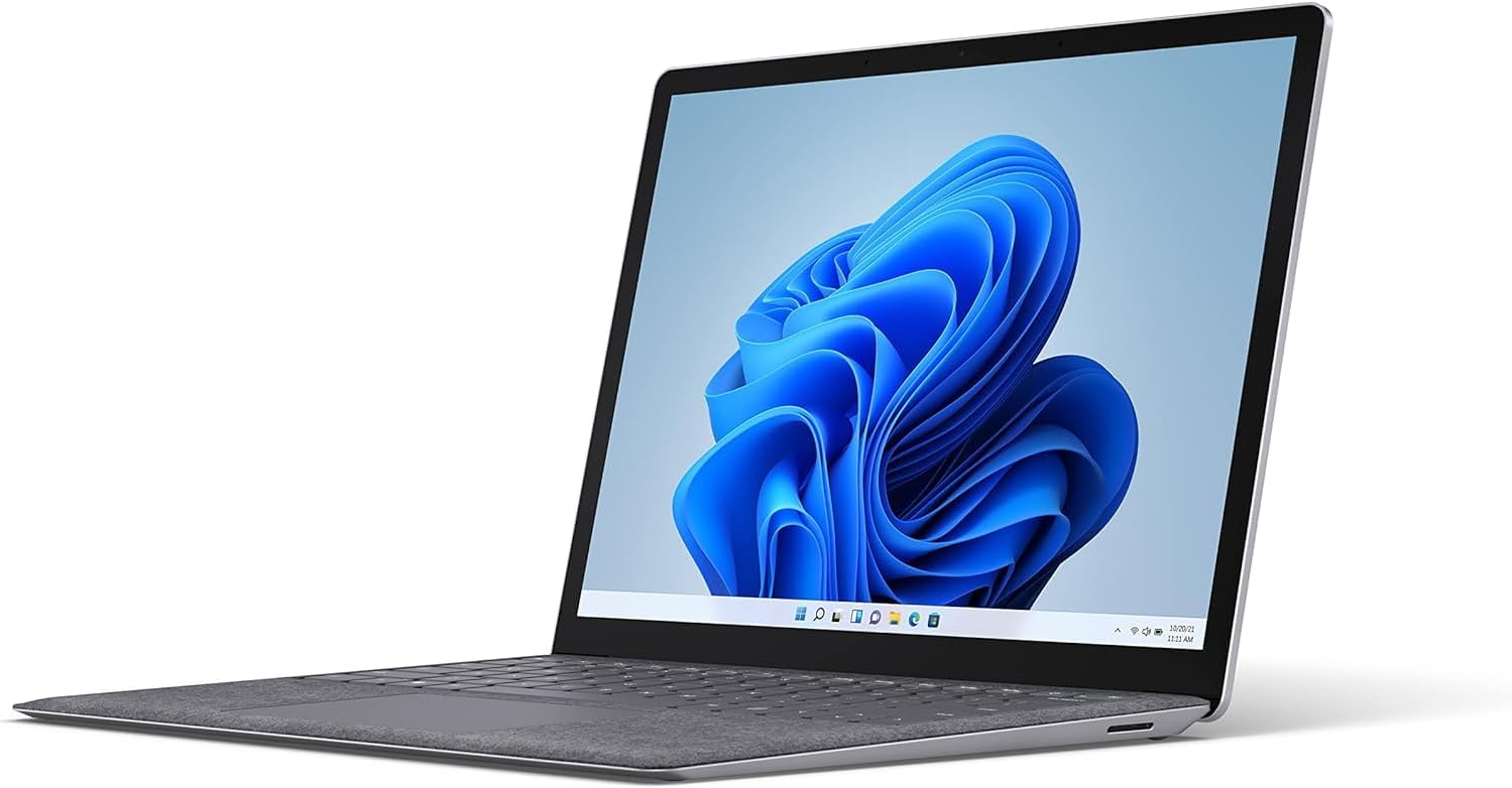 Microsoft Surface Laptop 4 - i7-1185G7 16GB RAM, 512GB SSD, 13.5" High-Performance Touchscreen Windows 11, Lightweight with Sleek Design Platinum 5EI-00019 (Renewed) - Image 4