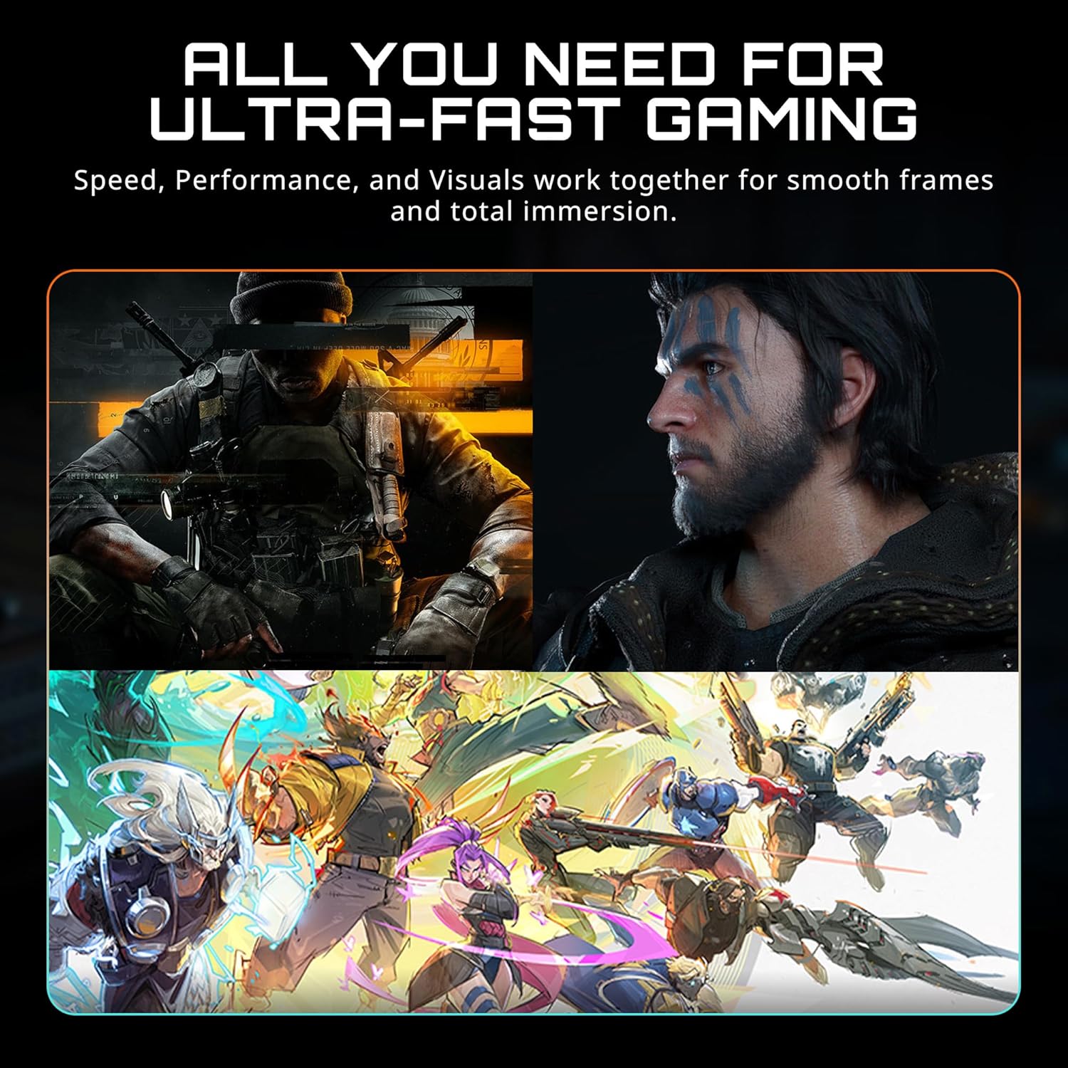 GIGABYTE Radeon RX 9070 XT Gaming OC 16G Graphics Card, PCIe 5.0, 16GB GDDR6, GV-R9070XTGAMING OC-16GD Video Card - Image 4